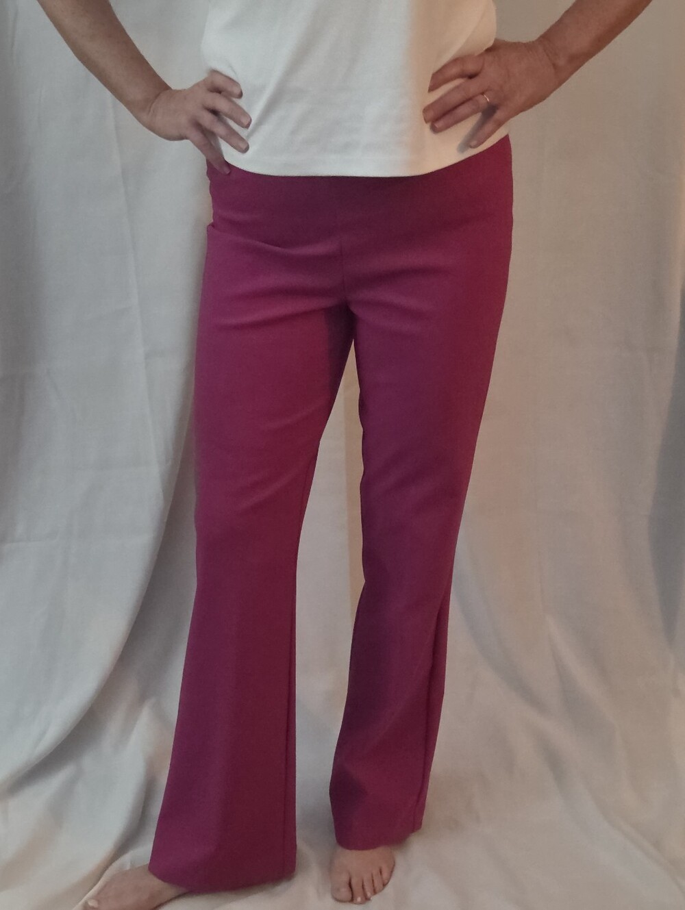 Rachel Zoe Fuchsia Bootcut Trousers